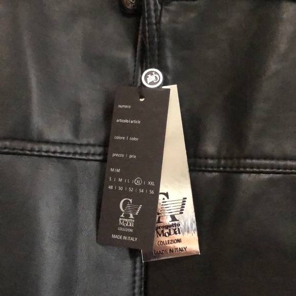 Men leather jacket - Picture 3 of 4